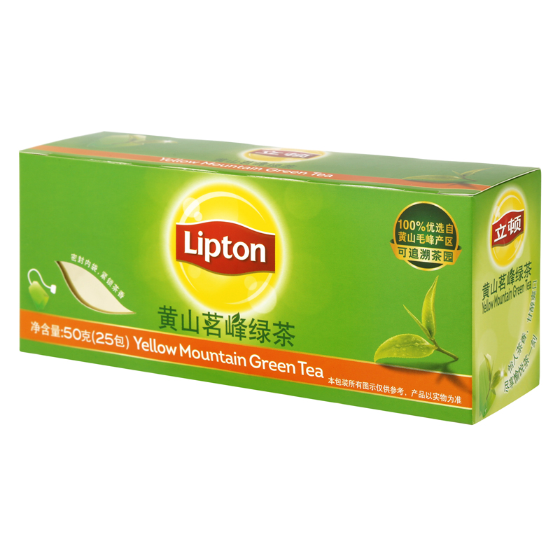 【天猫超市】Lipton/立顿黄山茗峰绿茶 S25