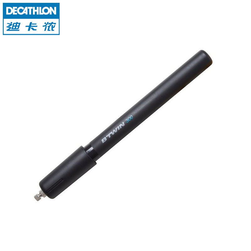 迪卡侬 自行车打气筒 迷你便携式气泵 美法嘴 单车配件 A BTWIN