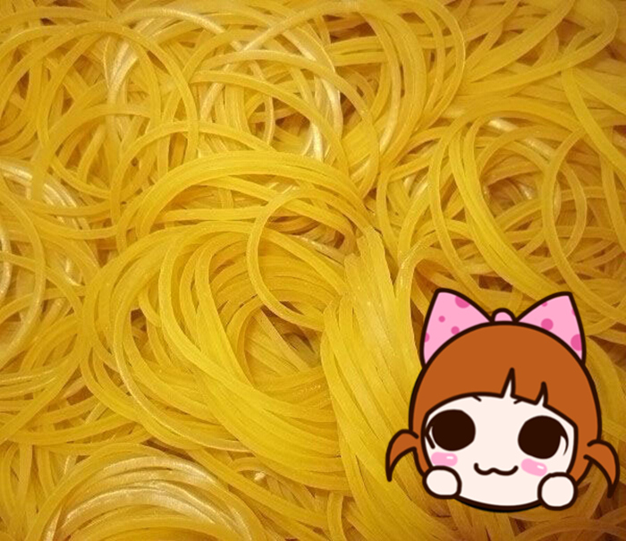 Rubber band rubber band cowhide band diameter 4CM (CM) super elastic thick circle