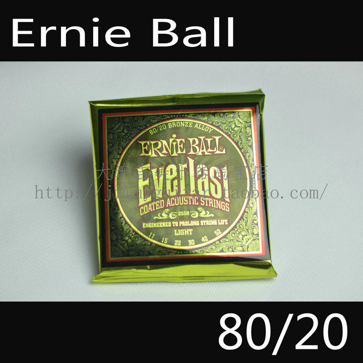 Ernie Ball 2558 Acoustic Guitar Strings Acoustic Guitar Strings 011-052