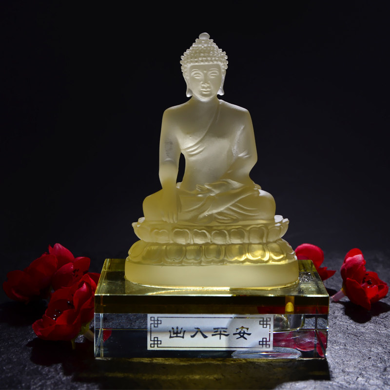 汽车香水座佛车载内饰摆件7座别克GL8昂科雷汉兰达菲跃