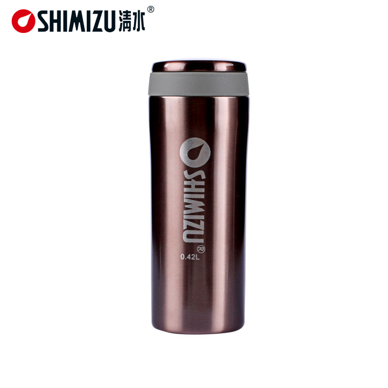 Shanghai Clear Water SHIMIZU SM-6061 Insulation Cup Office Cup with Top Tea Cup Tap Cup