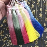 Аксессуар ручной работы, шелковые аксессуары с кисточками, ханьфу, подвеска, градиент