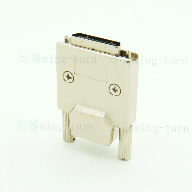 Yunteng VHDCI36M-AS SCSI36pin screw type iron shell assembly V36 pressure line male head 0 8mm