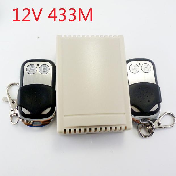Fit 2 EV1527 remote control 433M DC 12V wireless time-lapse relay 1 s -130 hours adjustable