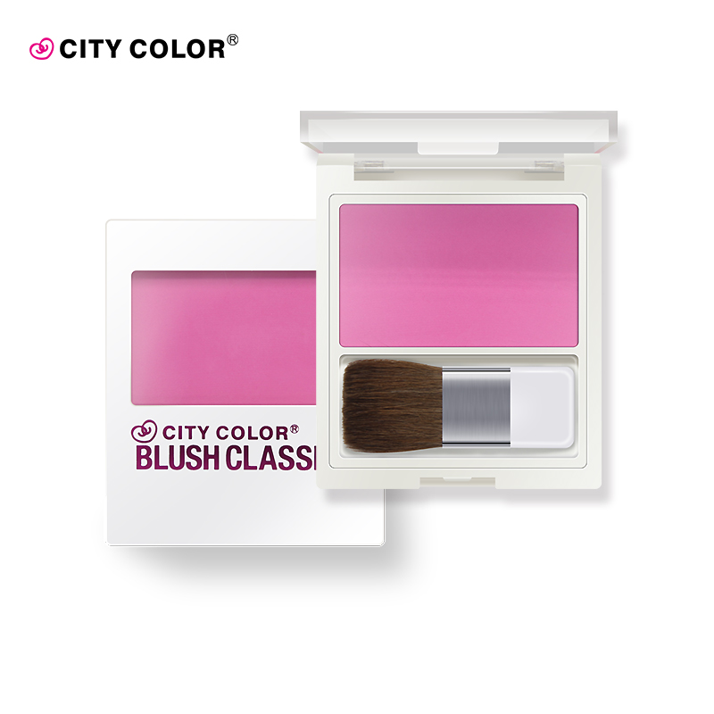 city color璀璨派对心机腮红 裸妆修颜提亮保湿亲肤红润正品