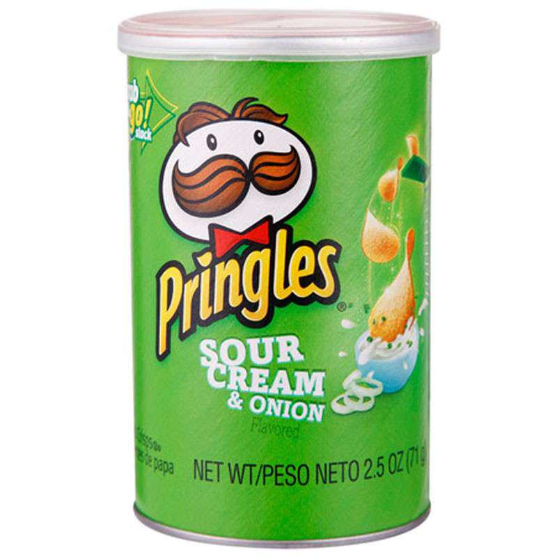 【苏宁易购】品客 Pringles 薯片酸酪乳洋葱味 71g /罐