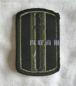 Brand new US Lujun 193rd Infantry Brigade Arm Badge Badge Secretly embroidered cloth Peume Junjun Edition original product