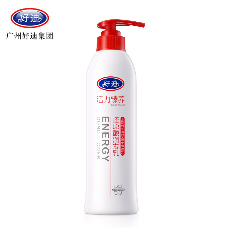 好迪活力臻养还原酸润发乳500ML 改善毛躁 损伤修复护发素正品