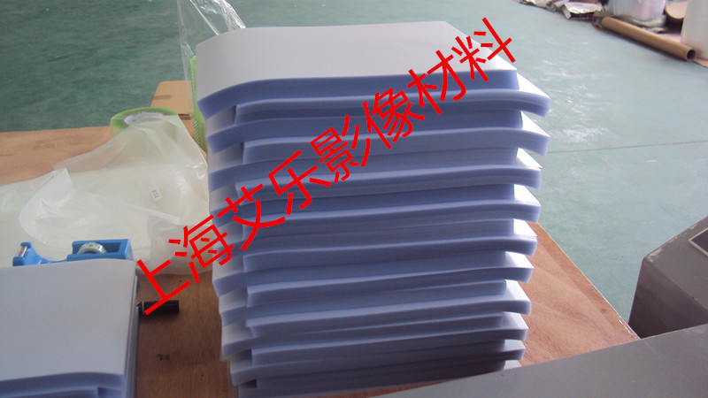 (Color spray strong backglue laminate film A4*0 08) PVC with adhesive film for card making