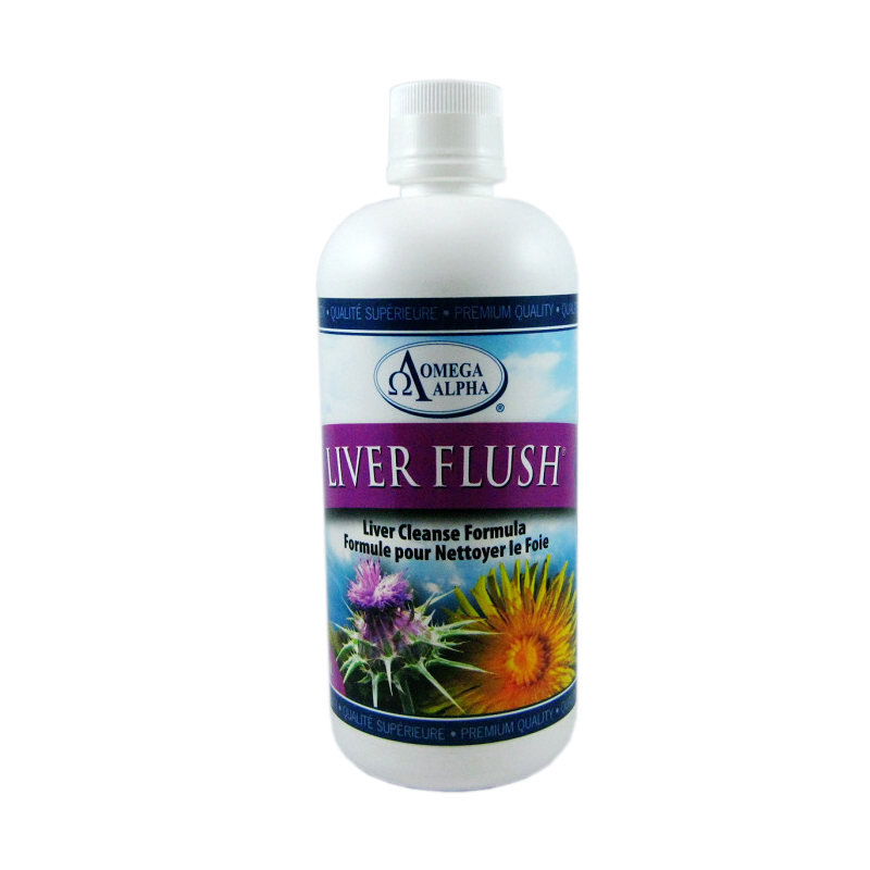 天猫国际直邮加拿大原装Omega Alpha Liver Flush 水飞蓟500毫升