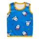 Trẻ em cộng với vest nhung bé trai dày cotton nhiệt đồ lót bé gái vest mùa thu và mùa đông bé chạm đáy