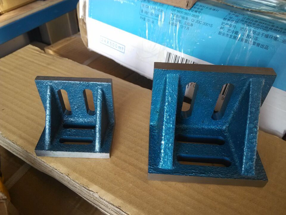 Manufacturer Milling Machine Qu Zheng Right Angle Clamp Qu Zheng Bending Board 90 Degrees Right Angle Qu Zheng 3 5 Inch Cast Iron Right Angle Plate