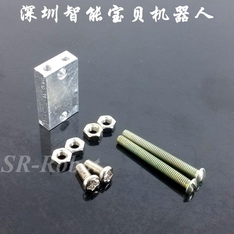 TT Motor Fixed Bracket Slow DC Motor Aluminum Alloy Fixed Accessories Robot Smart Baby Spot