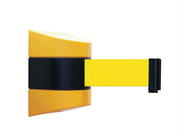 10-meter-wire wall-mounted cautionary shell warning telescopic with wall-type isolation with cordon-wire telescopic fence