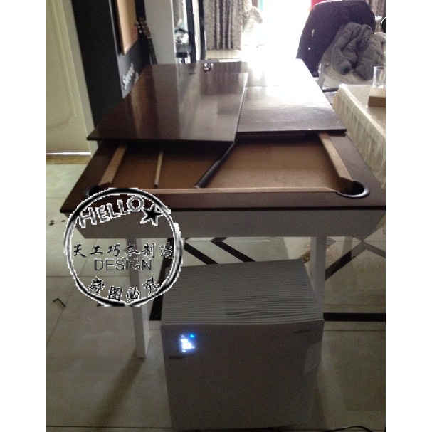 Solid wood Inner Mongolia leader orders to do two-in-one table tennis table