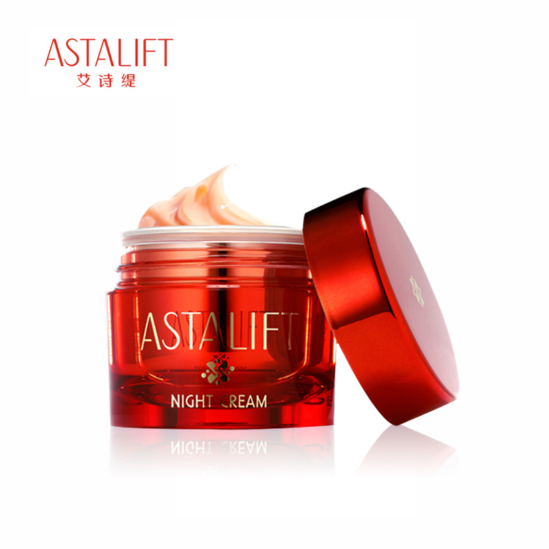 Astalift/艾诗缇日本进口弹润保湿修复霜 抗氧化赋活修护晚霜 30g