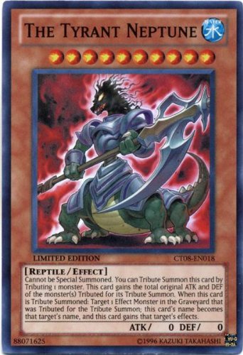 Game Wang Meiying limited brush CT08-EN018 SR face flash tyrant Neptune FR1 N2C