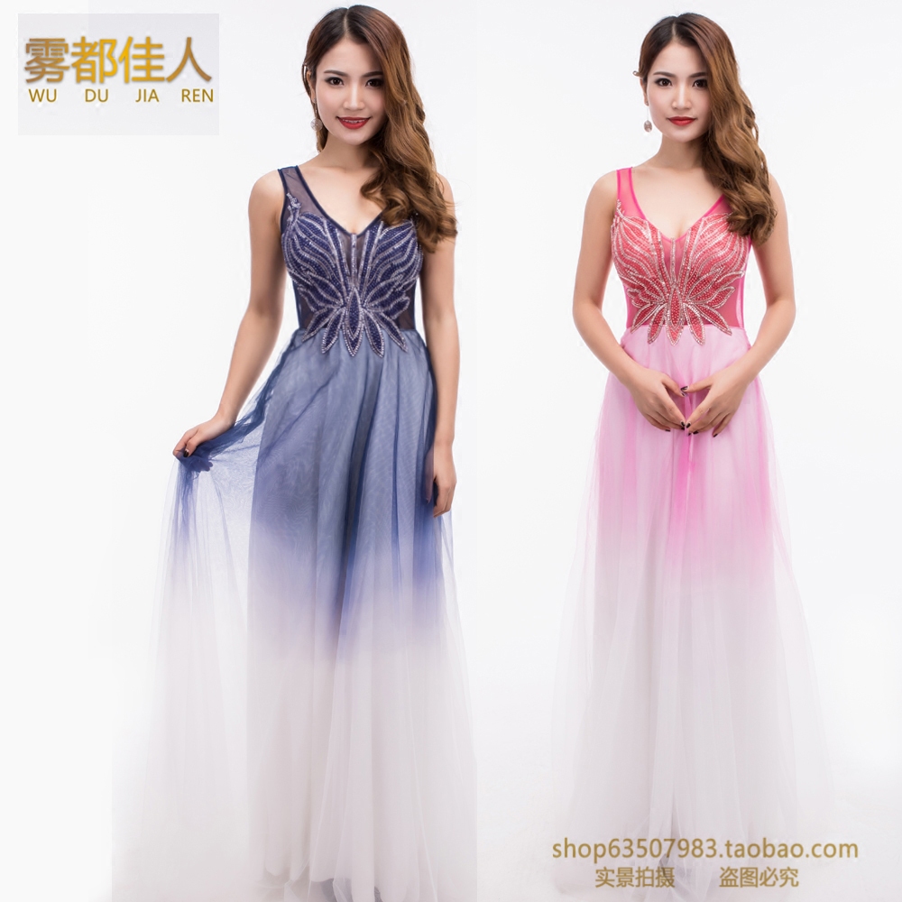 Robe de soirée en Satin - Ref 3211789 Image 1