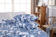 Màu xanh và trắng gió tươi của bông chất lượng cao rửa sạch bông trải giường quilting được đa mục đích Xuân Thu tấm máy lạnh - Trải giường drap giường everon Trải giường