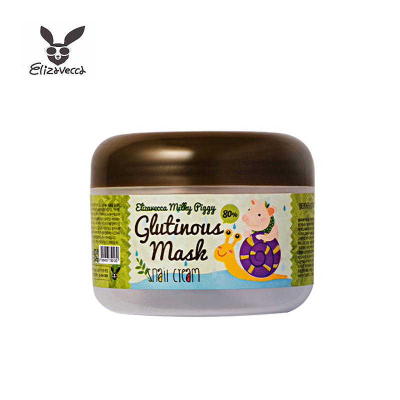 elizavecca green piggy/小青猪小青猪80%蜗牛粘液胶质面膜100ml