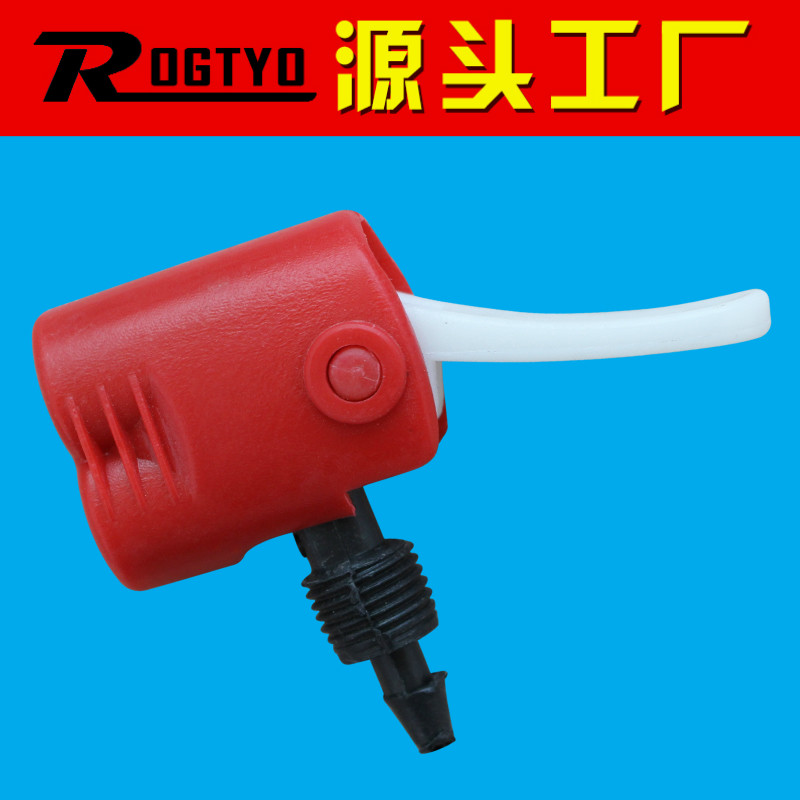 Inflator Gas Mouth Inflator Accessories Bike Electric electric car Memouth English mouth Flip multifunction Mouth air pump Joint