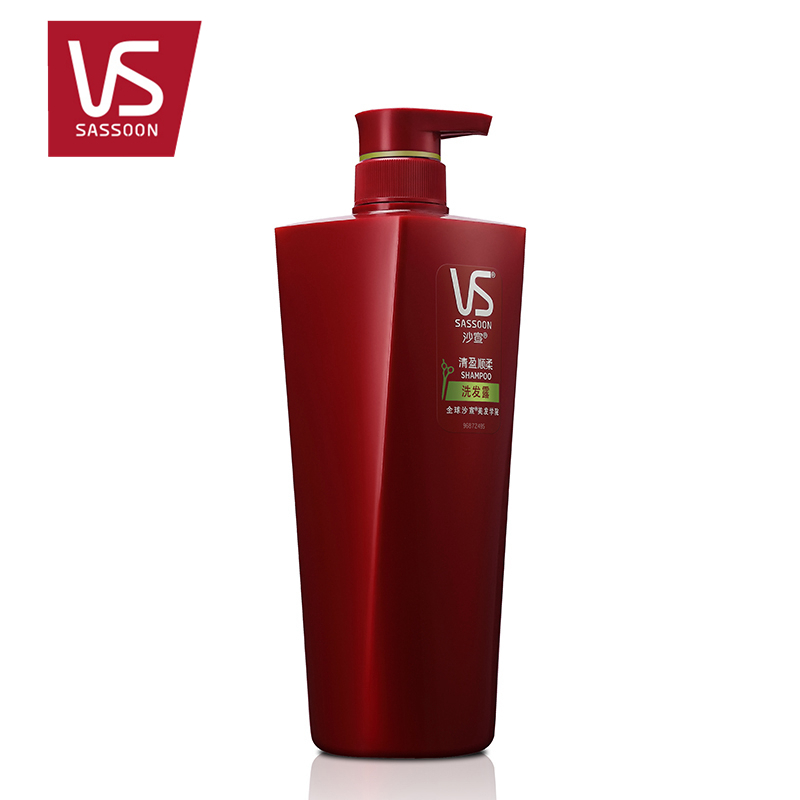 包邮 沙宣洗发水750ml 400ml正品 清盈顺柔洗发露/乳 清盈不粘腻