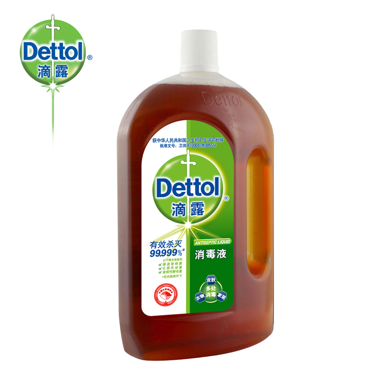 滴露旗舰店 消毒液1.8L 家居玩具厕所宠物衣物除菌消毒剂家用