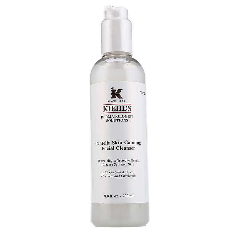 Kiehl＇s/科颜氏积雪草洁面乳温和修护深层清洁保湿洗面奶200ml