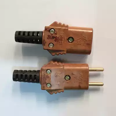 Shanghai brand stage lighting distribution box special Pia lamp Bakelite pair plug 10A socket cable connector male and female
