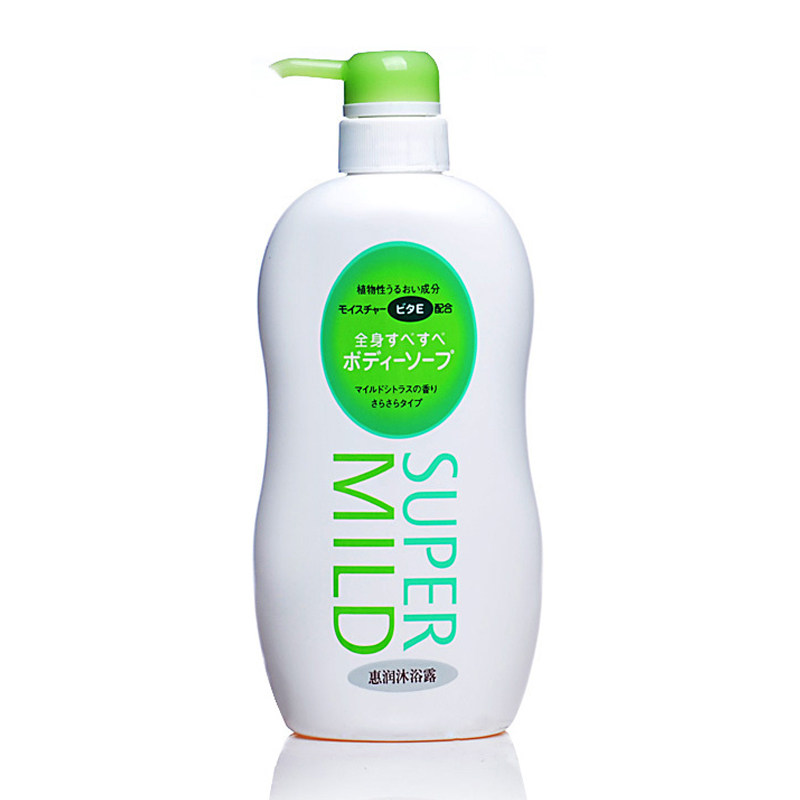 日本进口资生堂沐浴露惠润淡雅柑橘香650ml 清爽柔滑 肌肤舒爽