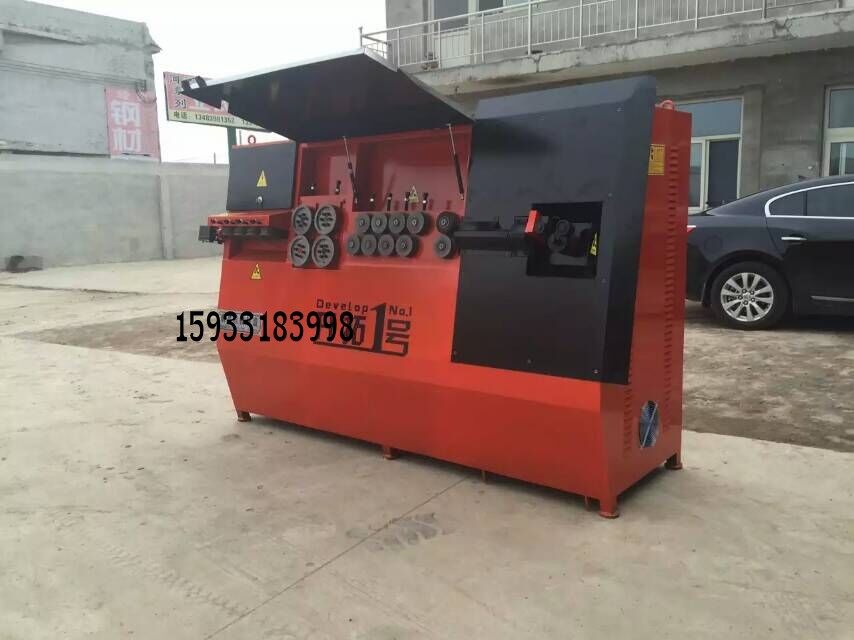 New fully automatic computer numerical control steel bar bending machine screw thread steel stirrup machine automatic steel reinforcement bending machine