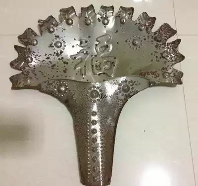 Wrought iron garden door top flower Villa door head flower Wrought iron accessories Stamping parts Door blessing flower DJ-A263