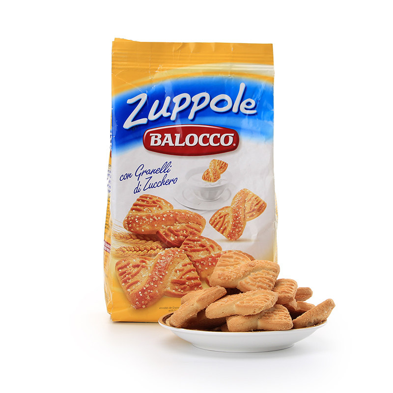 【天猫超市】意大利进口 Balocco百乐可 蝴蝶脆饼干350g