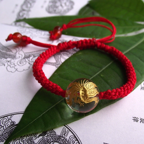 Феникс подходит для мужчин и женщин, белый белый кварц, браслет из кварца, резные бусины