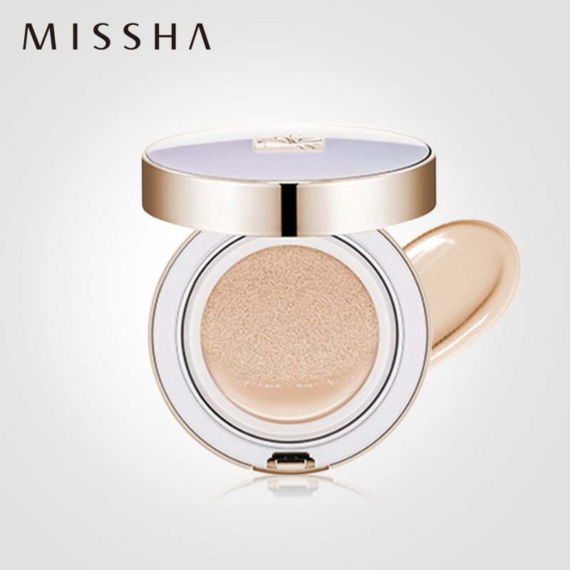 Missha/谜尚谜尚幻金凝彩无瑕&水润精华气垫粉凝霜