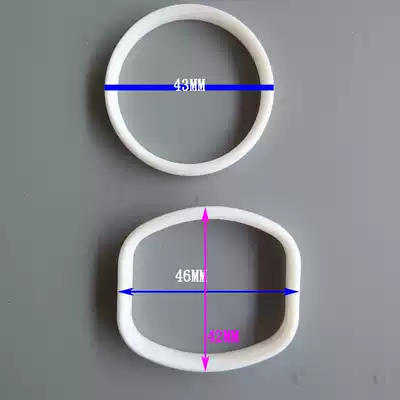 Oil Cup type disc printing machine scraper ring tetrafluoro scraper ring tetrafluoro scraper round tetrafluoro scraper scraper