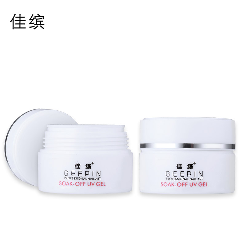 可卸模型胶透明延长胶指甲油胶光疗胶透明凝胶贴花粘钻饰美甲工具