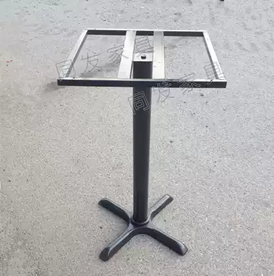 Factory direct sales cast iron dining table rack Bar rack foot bracket Coffee table legs Western restaurant table foot iron frame