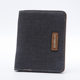 2017 Men's Short Wallet Student Japanese and Korean Version Casual Canvas Wallet Horizontal Ultra-Thin Simple Ticket Holder Trendy Free Shipping