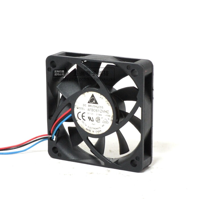 Original fit DELTA Teda AFB0612VHC 6015 12V 0 12V 6CM 6CM-wire speed-measuring cooling fan