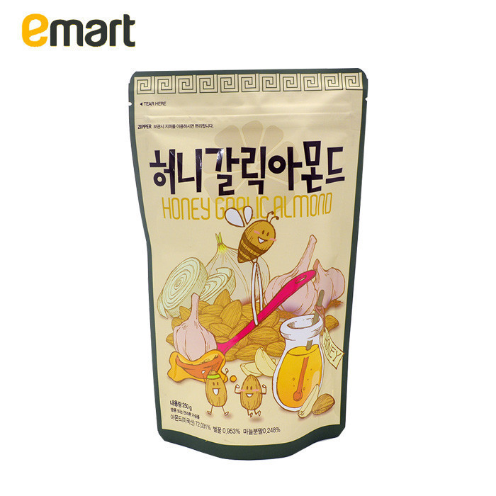 EMART易买得 韩国进口TomsFarm蜂蜜大蒜杏仁250g 零食干果坚果