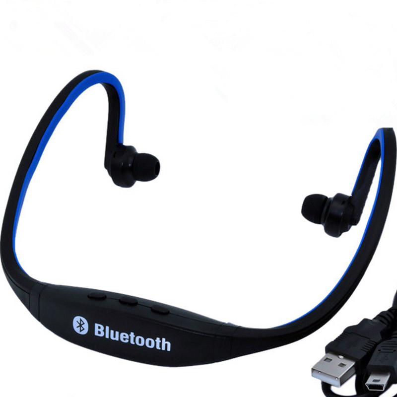 Rear-hanging head-mounted wireless earmmy sports Bluetooth headphones 4 0 dual-ear stereo phone computer Mini generic