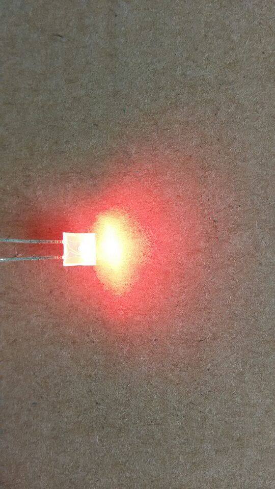 Factory direct sale 255 square red light beads 2*5*5LED square red light beads