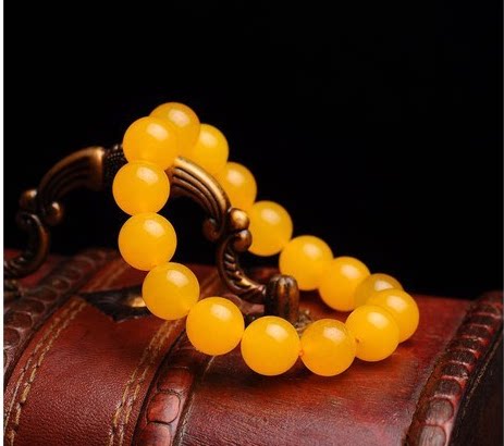 Orange stone handle handle gift jewelry 8 - 16mm can be printed