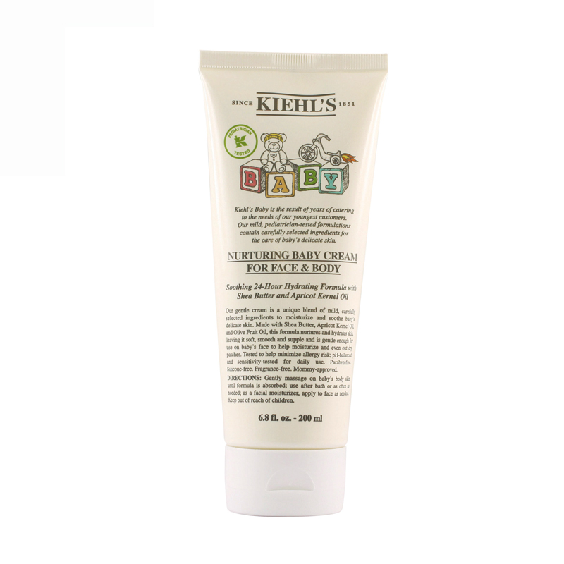 Kiehl s科颜氏新款力作婴儿面部及身体润肤膏200ml