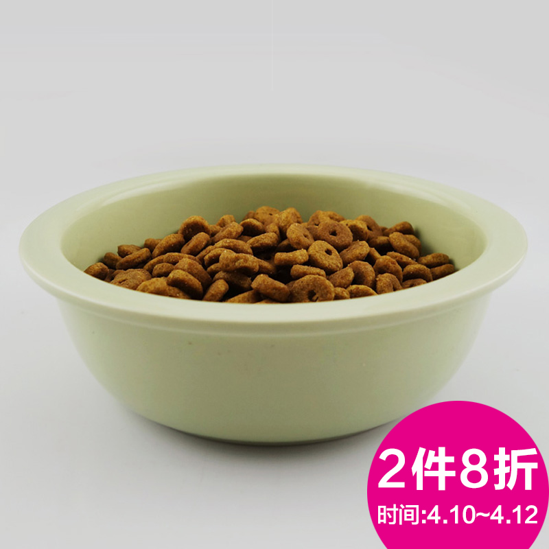波奇网 宠物猫用品田田猫餐桌配件加厚陶瓷碗猫碗（可单独使用）