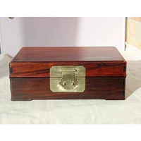 Nội thất phong cách Ming Ming và Qing Dynasties Classic Sian Dalbergia Box Hộp nhỏ Trang sức Hộp Trang sức Hộp Redwood Hộp chính thức - Cái hộp hộp quà bằng gỗ