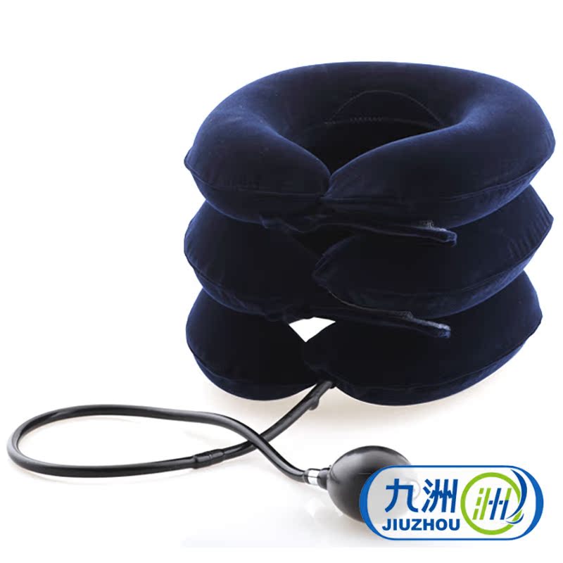 鱼跃颈椎牵引治疗仪器 家用B型充气式颈部牵引按摩器缓解颈椎病