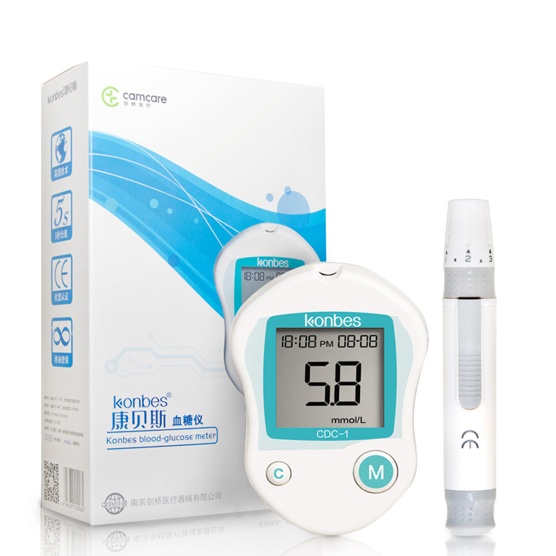 康贝斯血糖仪 全自动测量仪 家用智能血糖测试仪 HXJ